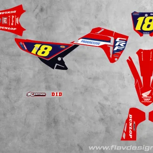 Kit déco Honda 250/450 CRF HRC 2026